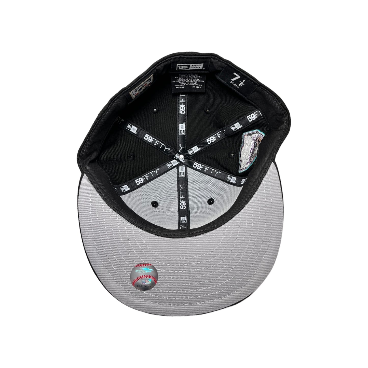 NEW ERA ARIZONA DIAMONDBACKS INAUGURAL SEASON 1998 BLACK