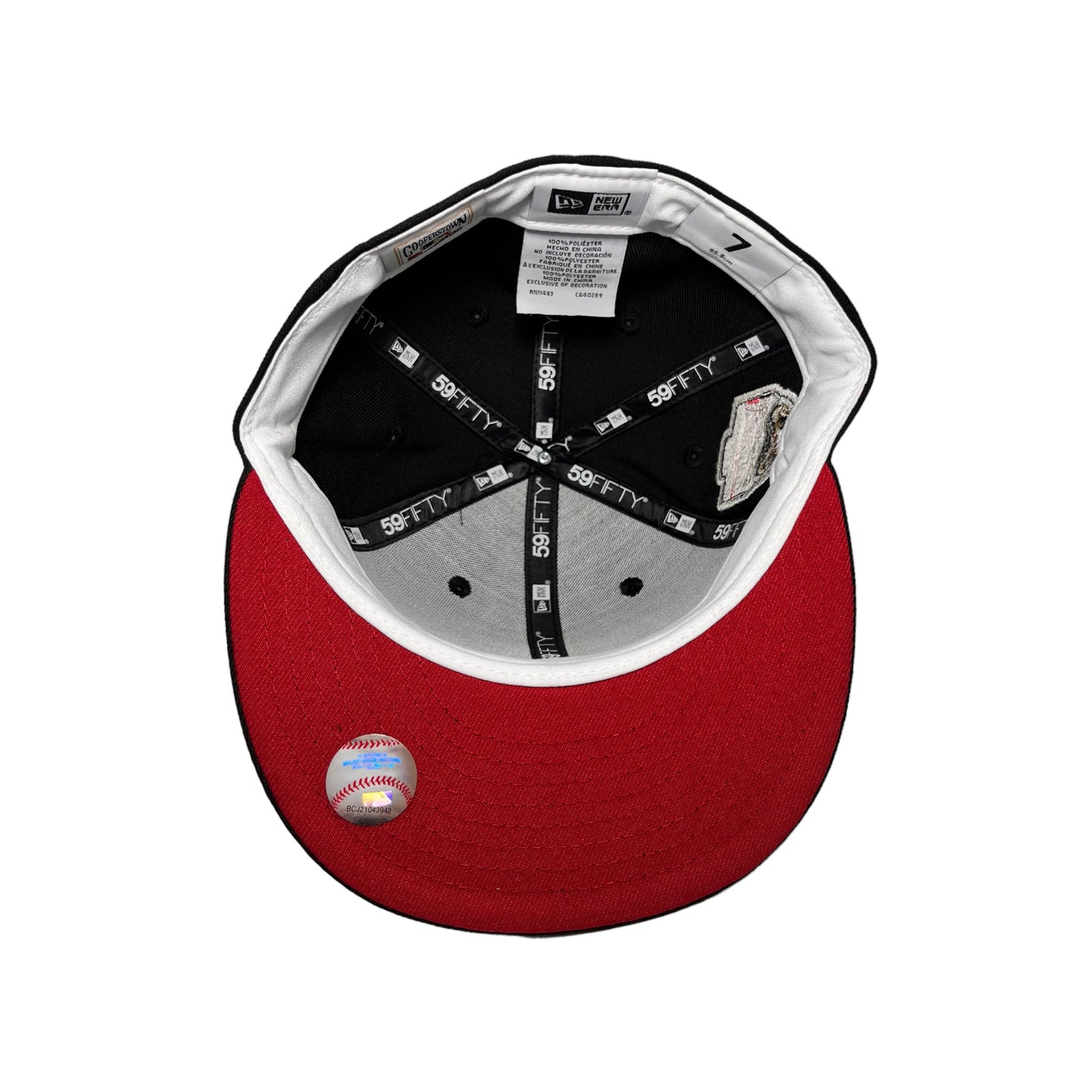 ARIZONA DIAMONDBACKS BLACK
INAUGURAL SEASON PATCH RED UV
NEW ERA 59FIFTY FITTED HAT
