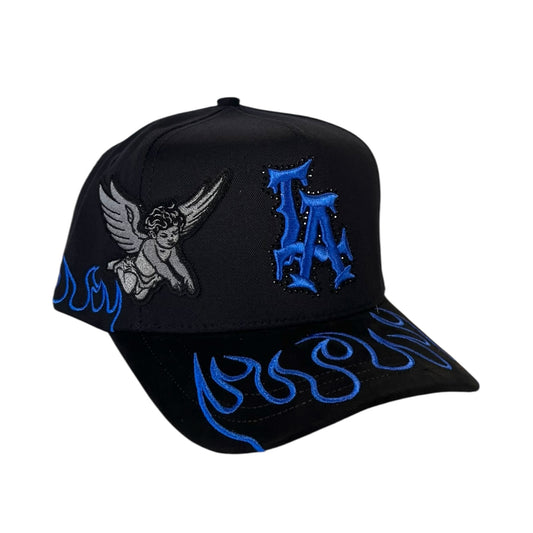 LA Blue Flames Crystals