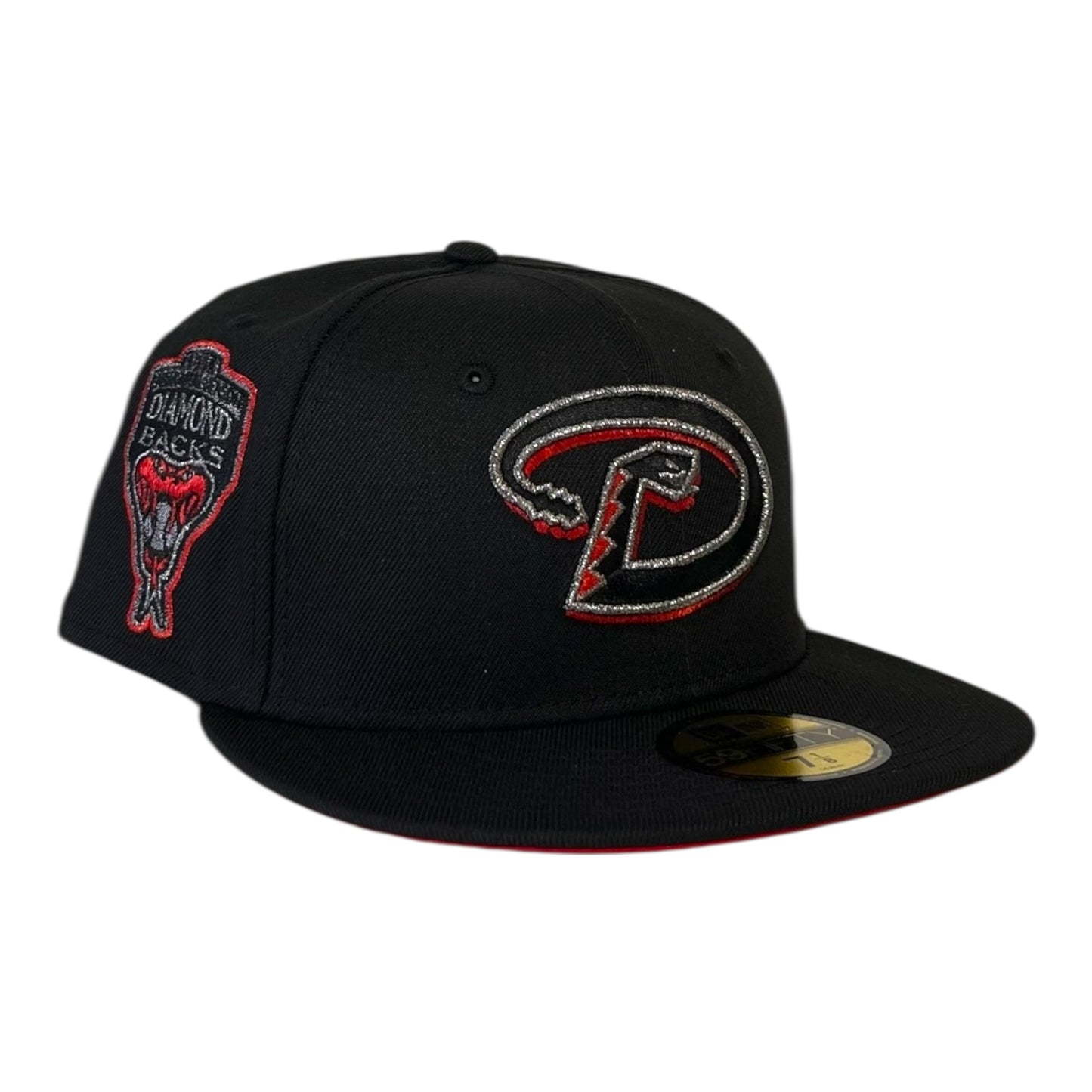 DIAMONDBACKS BLACK & DARK GREY METALLIC 1998 INAUGURAL SEASON PATCH