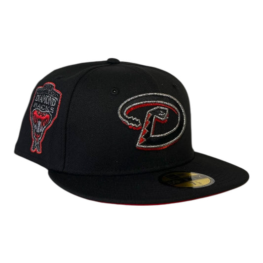 DIAMONDBACKS BLACK & DARK GREY METALLIC 1998 INAUGURAL SEASON PATCH