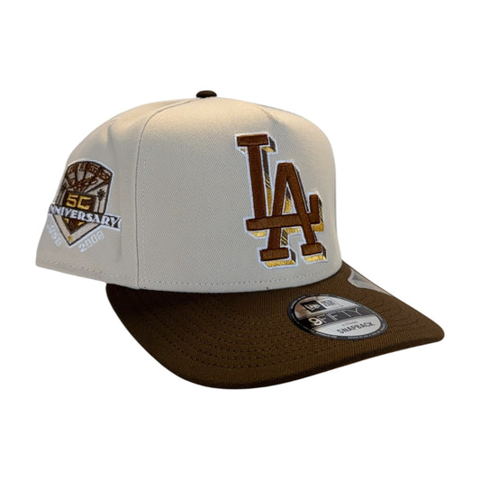 LA Dodgers Khaki/Walnut 50th Anniversary SP Brown UV