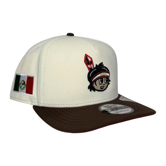 Yaquis de Obregón Off white & Walnut Red UV