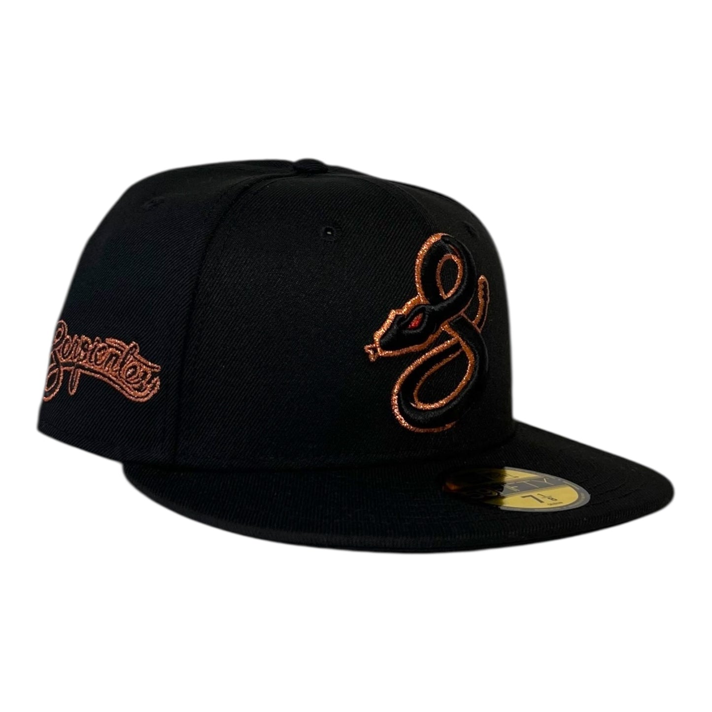 DIAMONDBACKS SERPIENTES BLACK & COPPER RED EYE