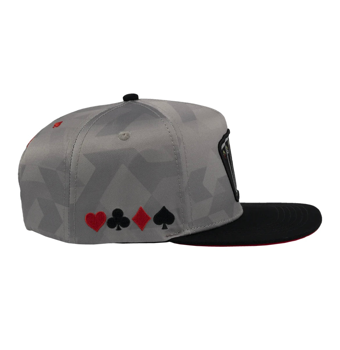 Poker Camo Grey & Red