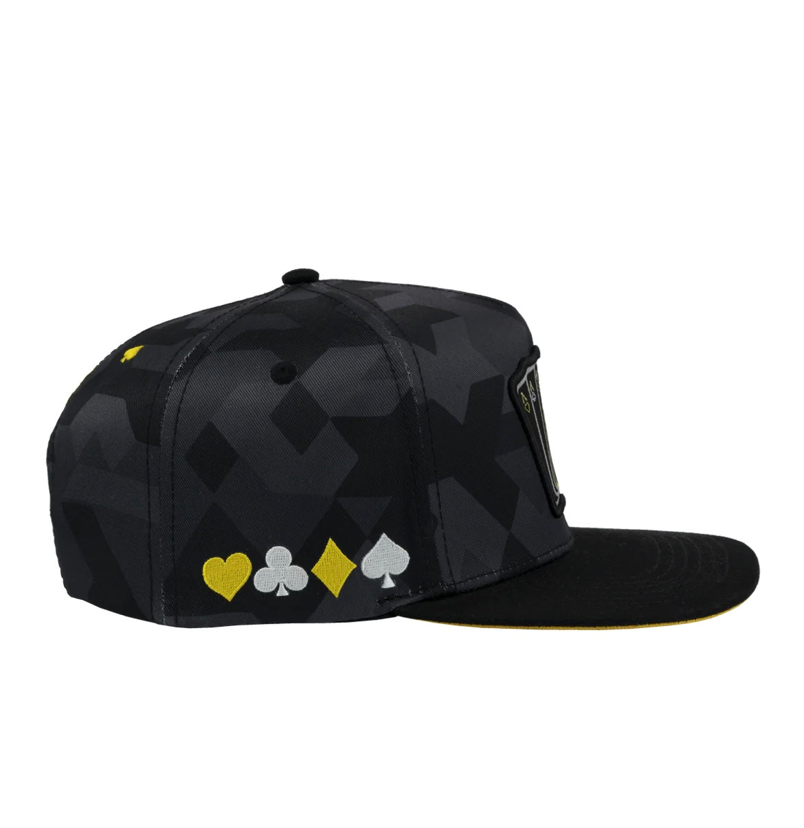 Poker Camo Black & Yellow