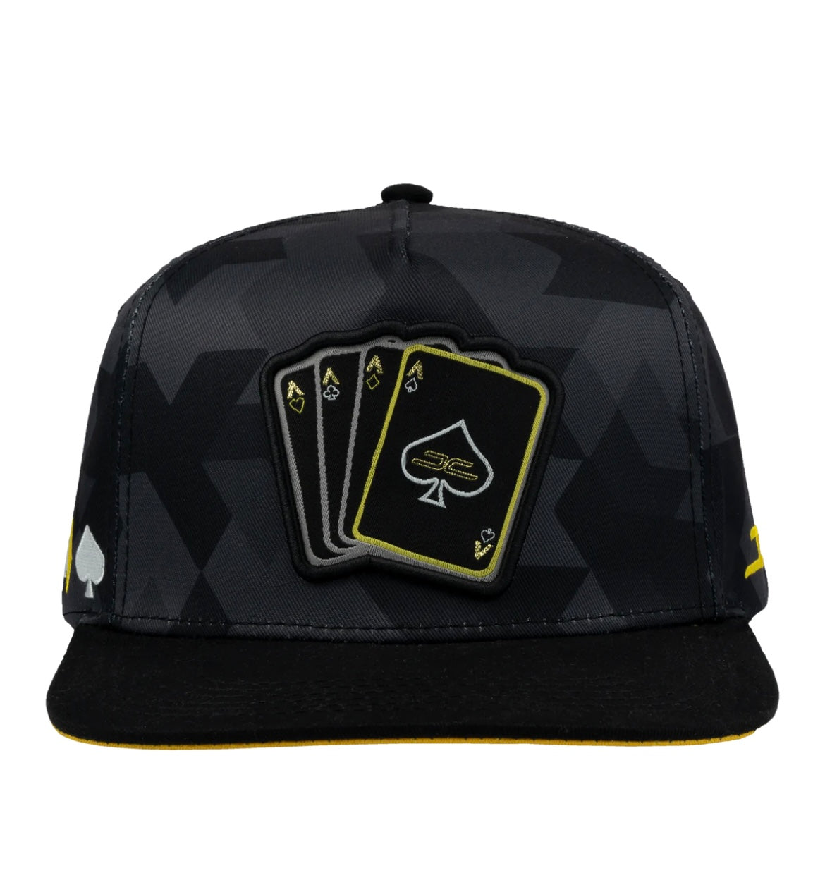 Poker Camo Black & Yellow